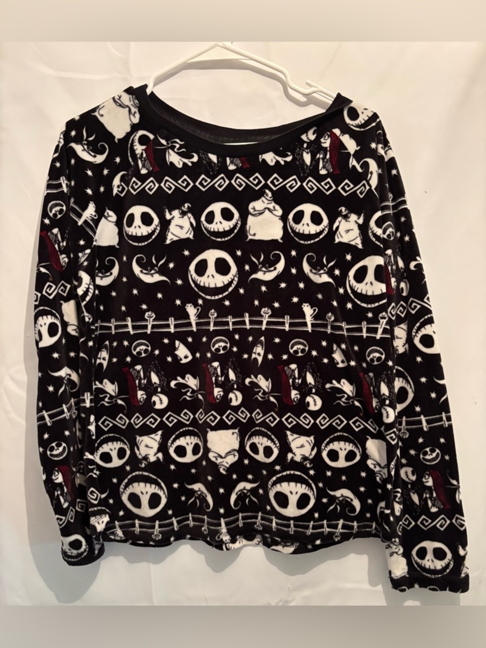 Disneys Tim Burton Nightmare Before Christmas Sleepwear L